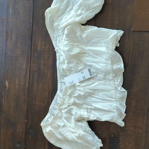 Urban outfitters NWT White corset crop top